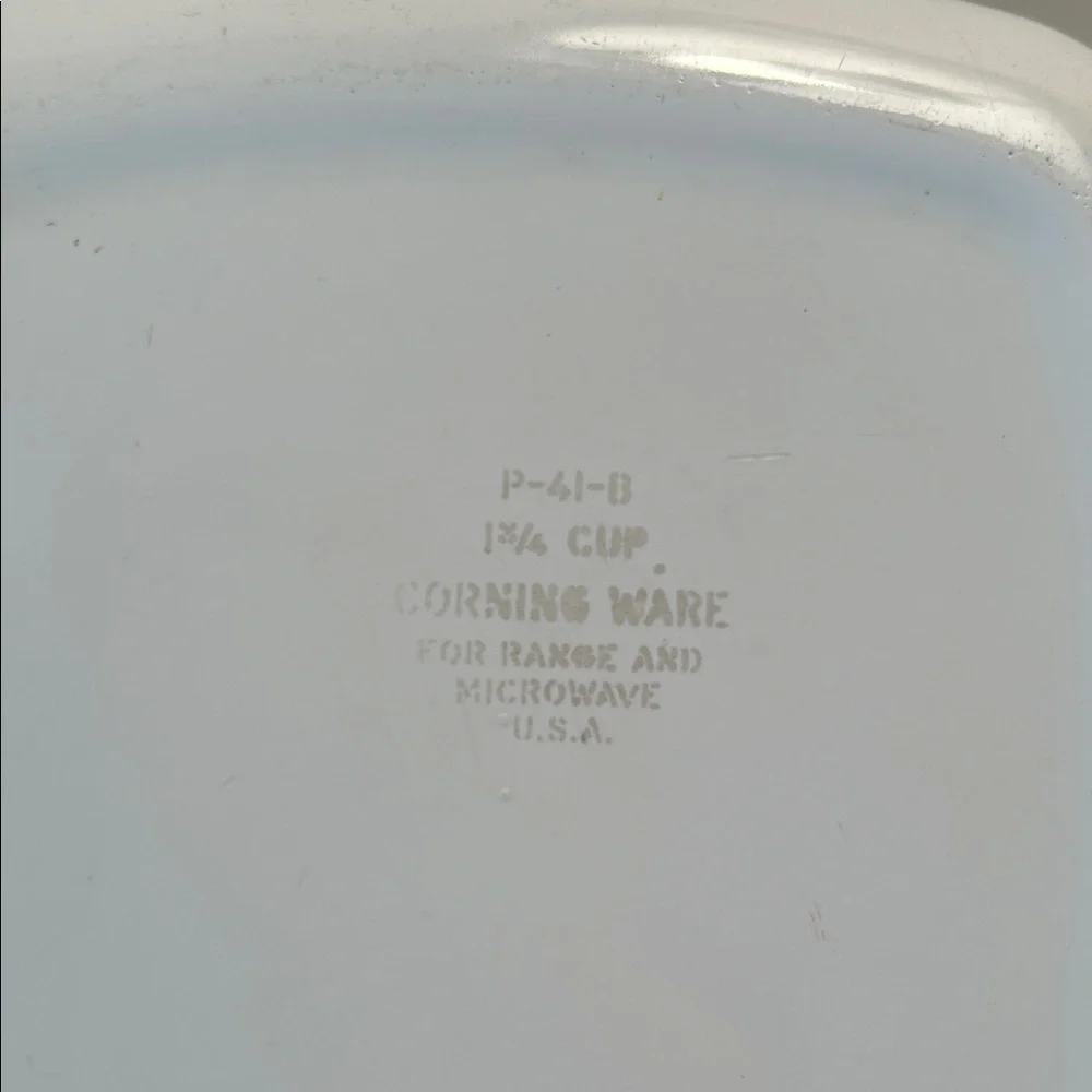Vintage CorningWare Spice of Life P-41-B Petite Casserole Dish Set 1¾ Cup